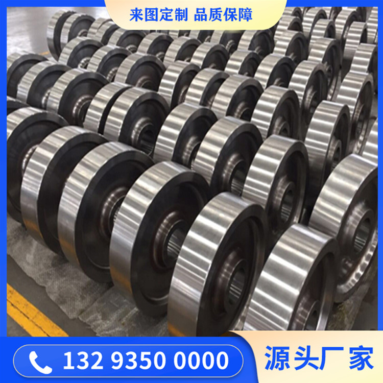 跨箱搬運車輪鍛件